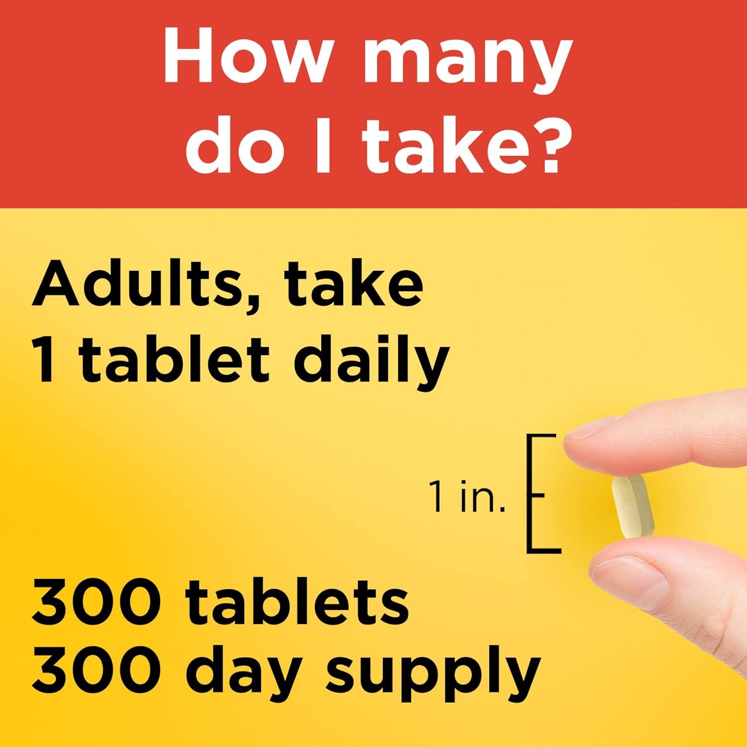 Nature Made Vitamina C 1000 mg Extra Fuerte - 300 Tabletas