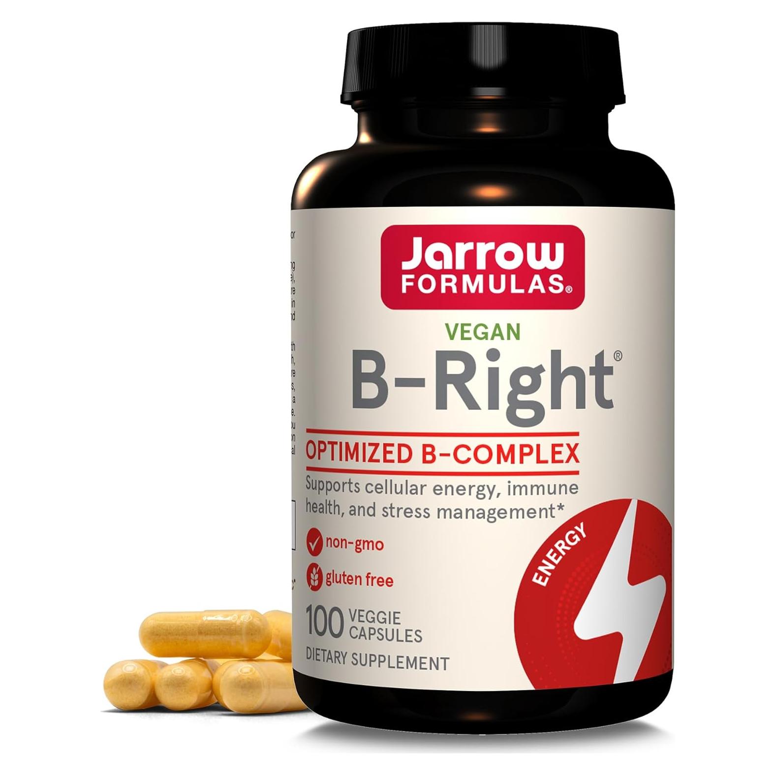 Suplemento Complejo B Jarrow Formulas B-Right 100 Cápsulas