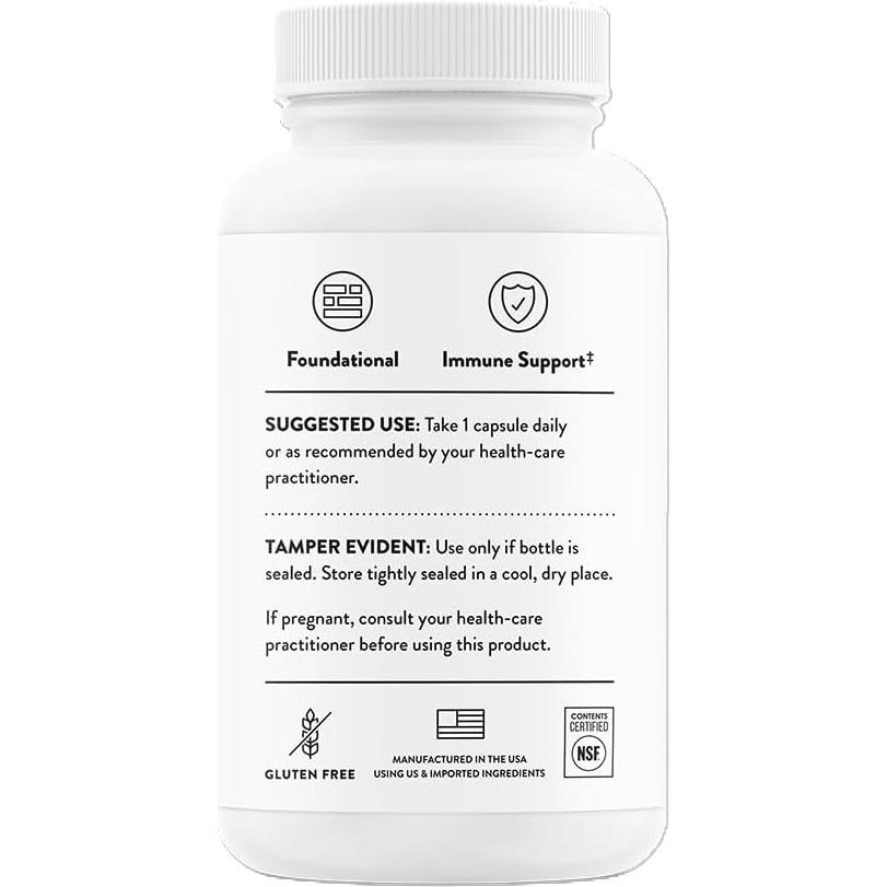 Bisglicinato de Zinc Thorne 30mg - 60 Cápsulas Absorbibles