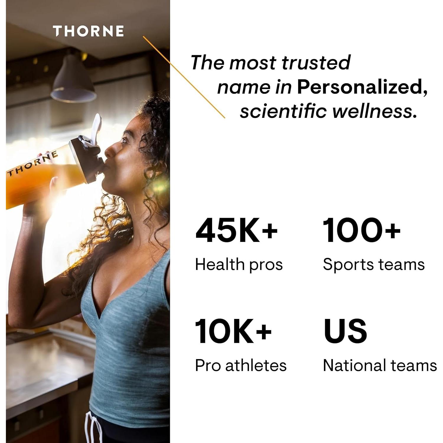 Bisglicinato de Zinc Thorne 30mg - 60 Cápsulas Absorbibles