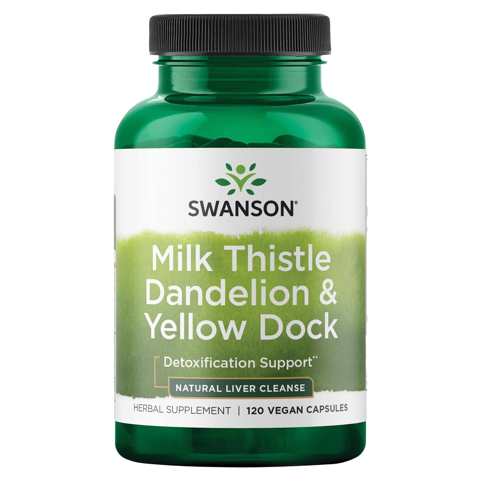 Suplemento Herbal para el Hígado Swanson - 120 Cápsulas
