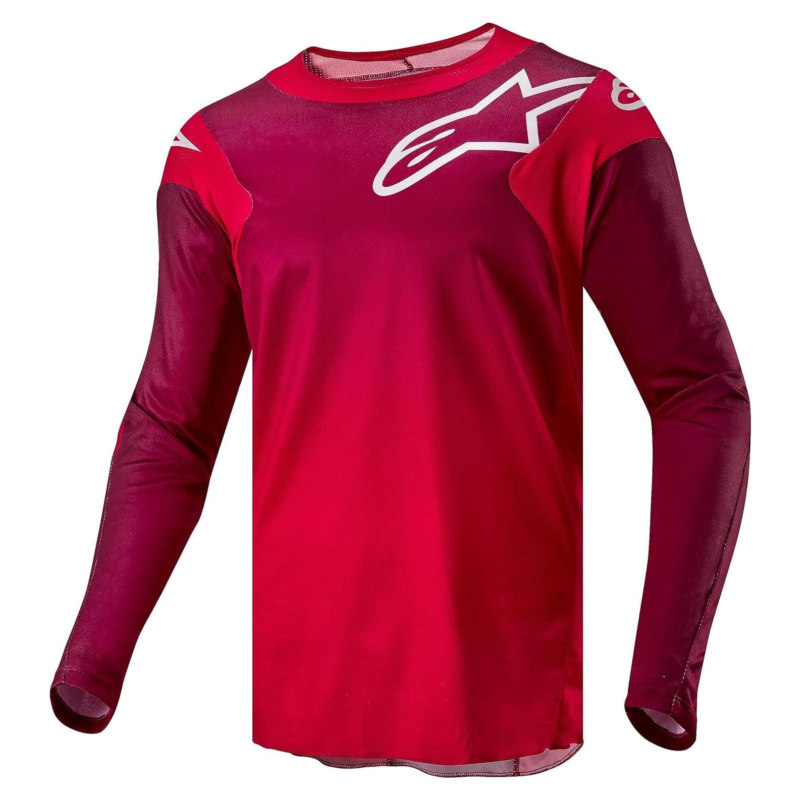 Jersey Racer Alpinestars Rojo Marte/Borgoña T. Mediana