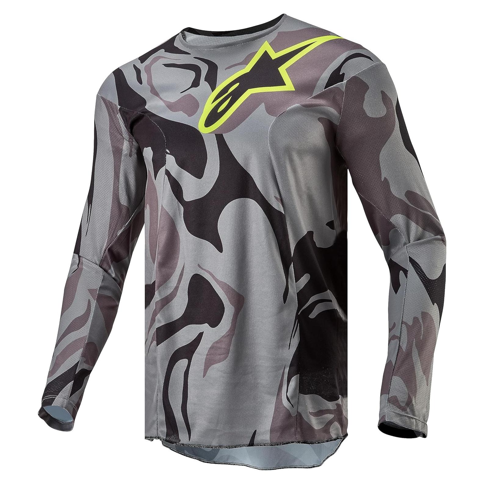 Jersey Táctico Racer Alpinestars Gris Camo Pequeño