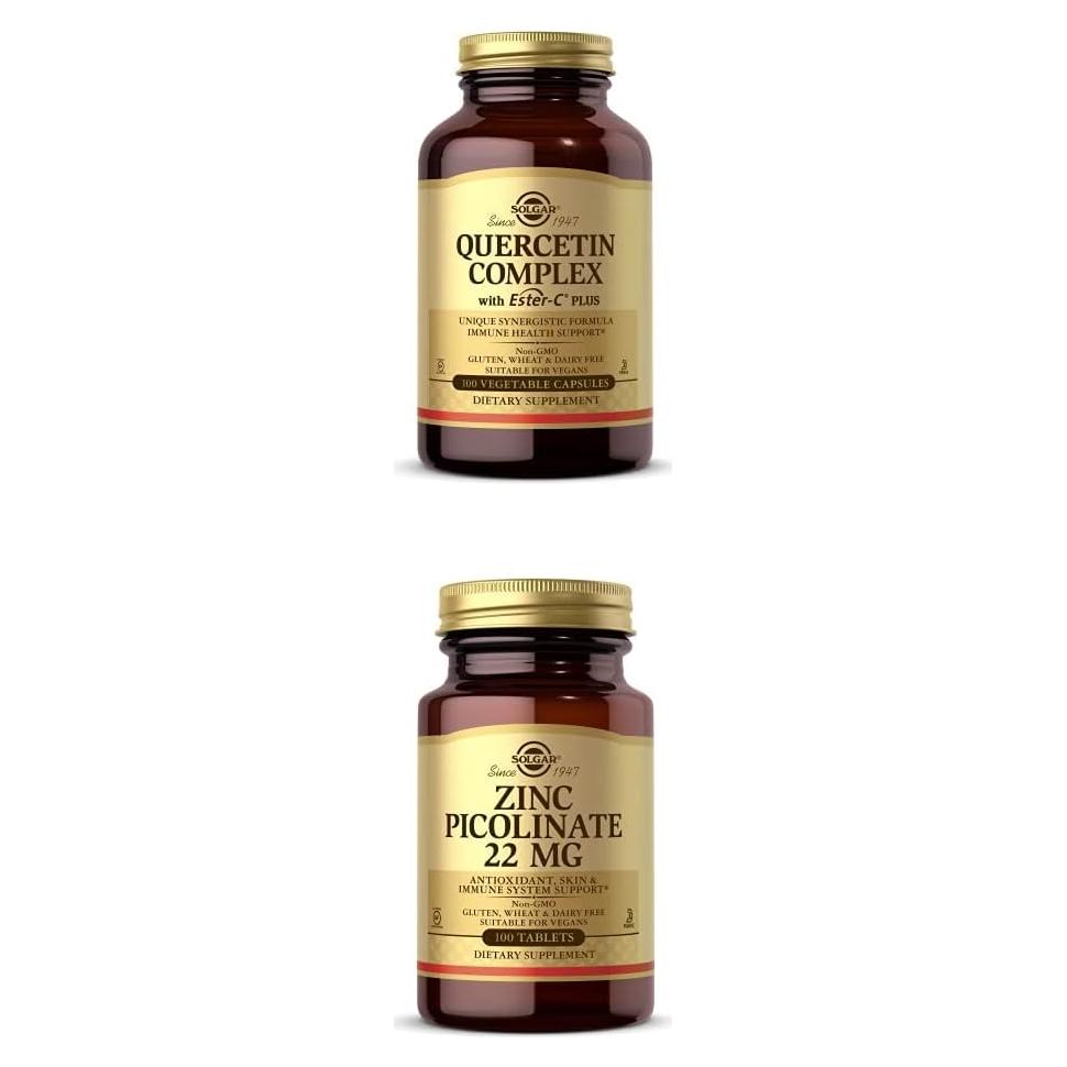 Complejo de Quercetina Solgar 100 Cápsulas Vegetales - Salud Inmunológica