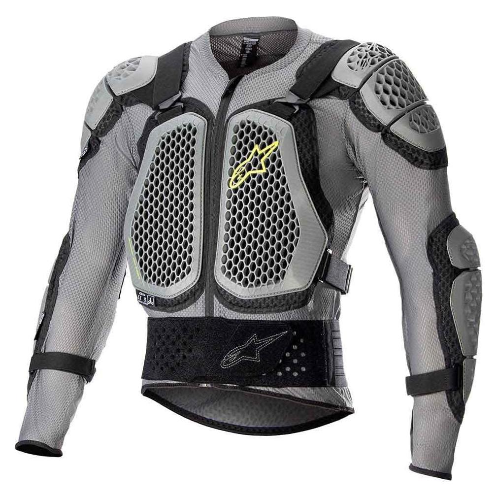 Chaqueta Protección Motocross Alpinestars Bionic V2, Gris/Negro