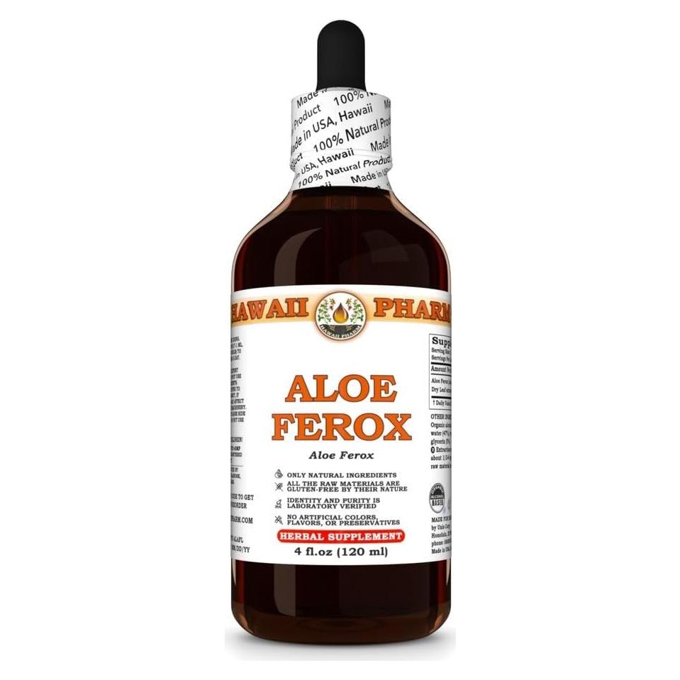 Extracto Líquido de Aloe Ferox Hawaii Pharm 118.29 ml Natural