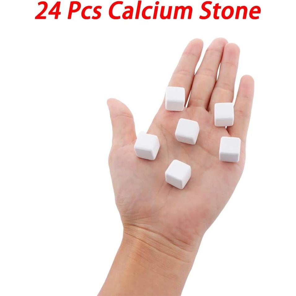 Piedra de Calcio Natural DQITJ 24 Pcs para Reptiles