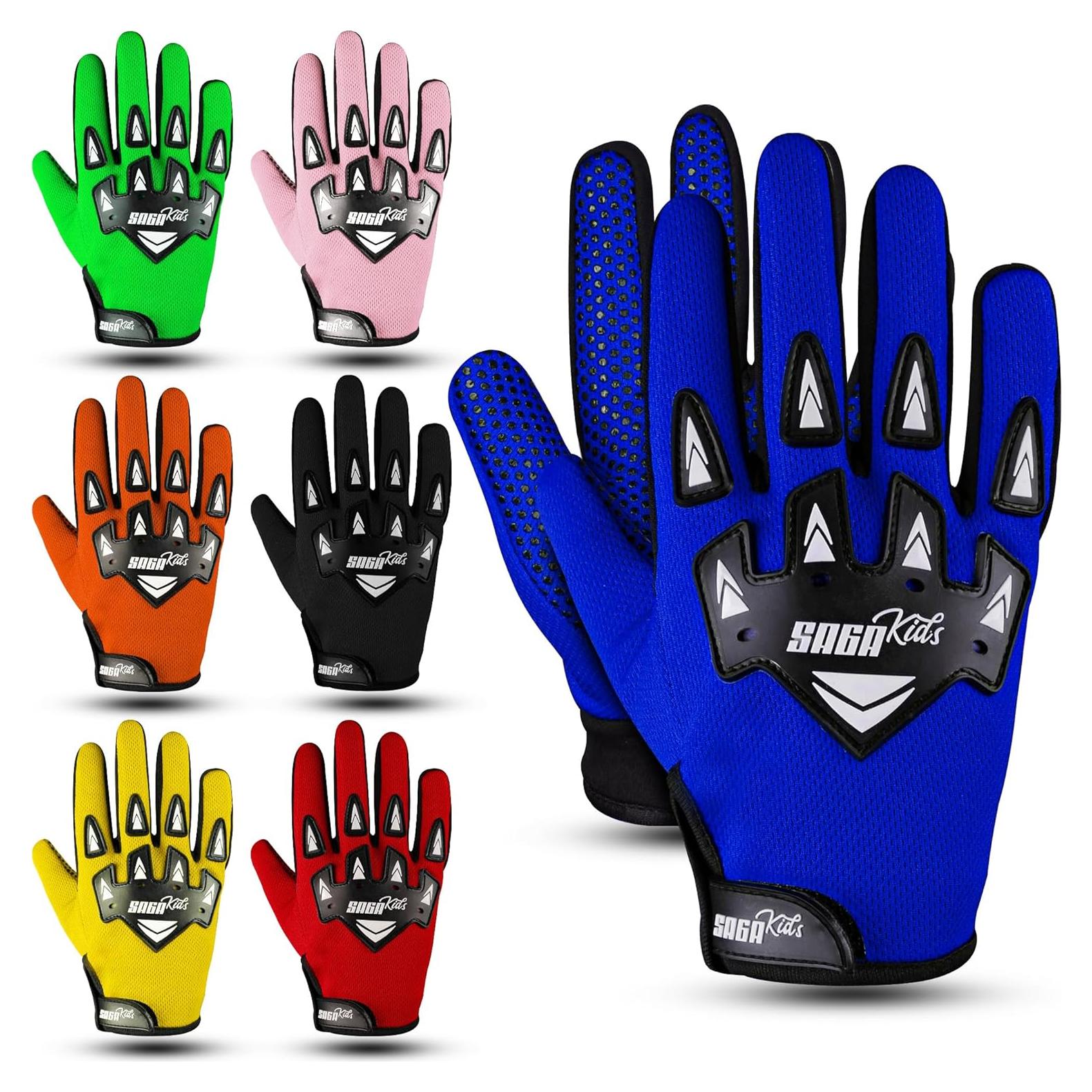 Guantes de Motocross SAGA SPORTS Kids-MBG para Niños