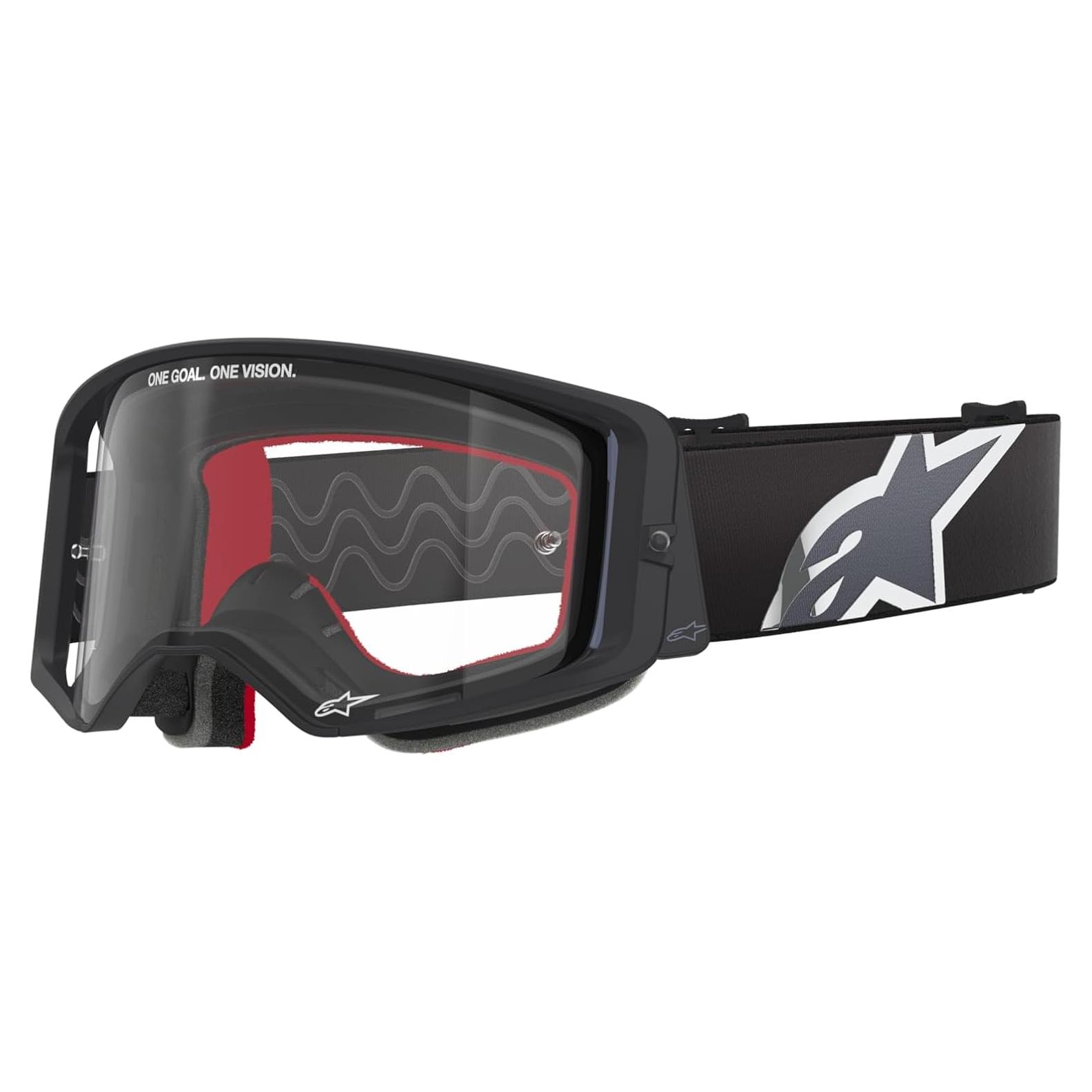 Gafas de Motocross Alpinestars Supertech - Negro/Gris