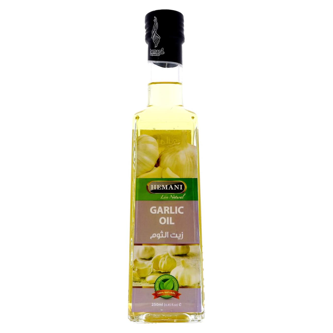 Aceite de Ajo Hemani 250ml - 100% Natural y Halal