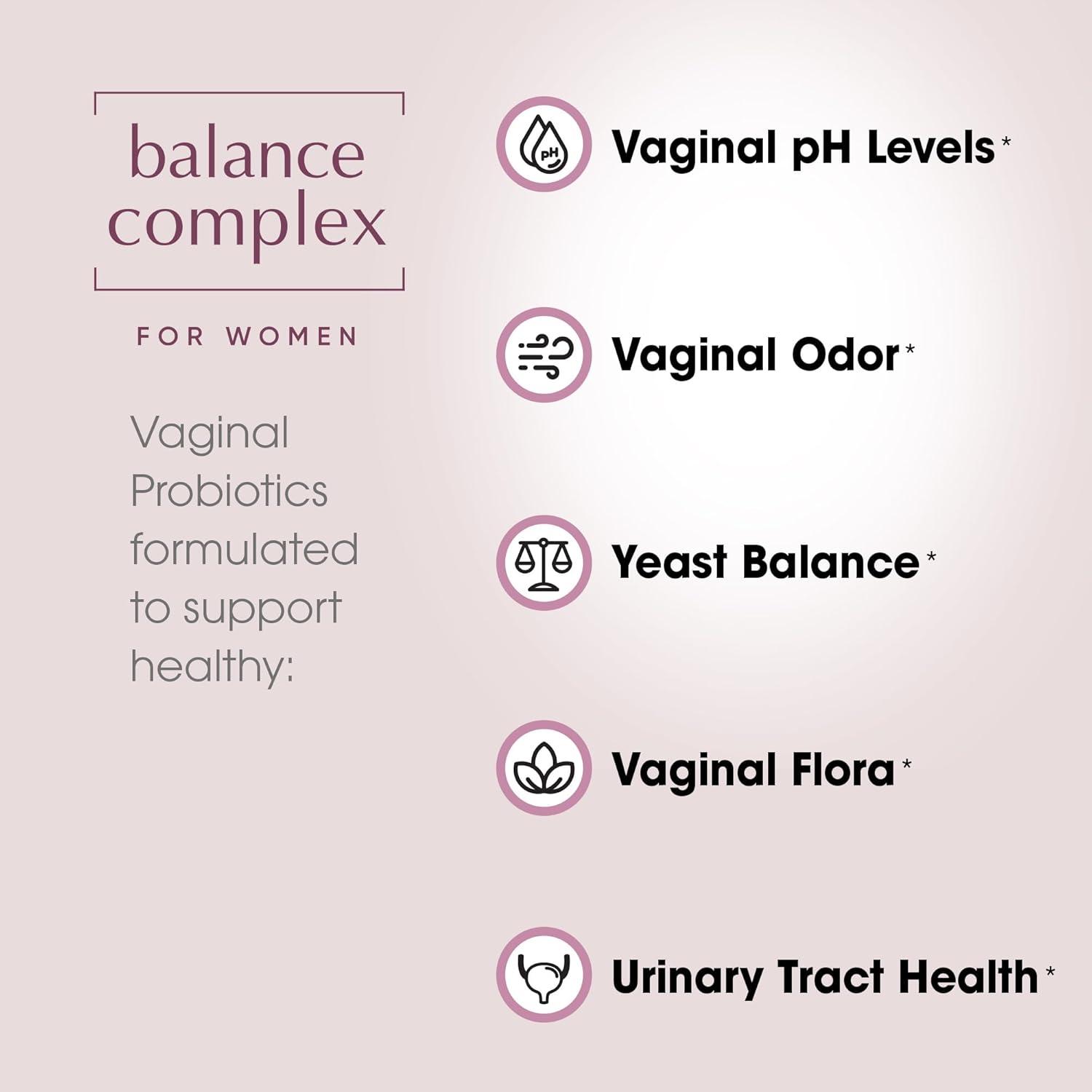 Balance Complex Probioticos Vaginales 100 Mil Millones 60 Cápsulas