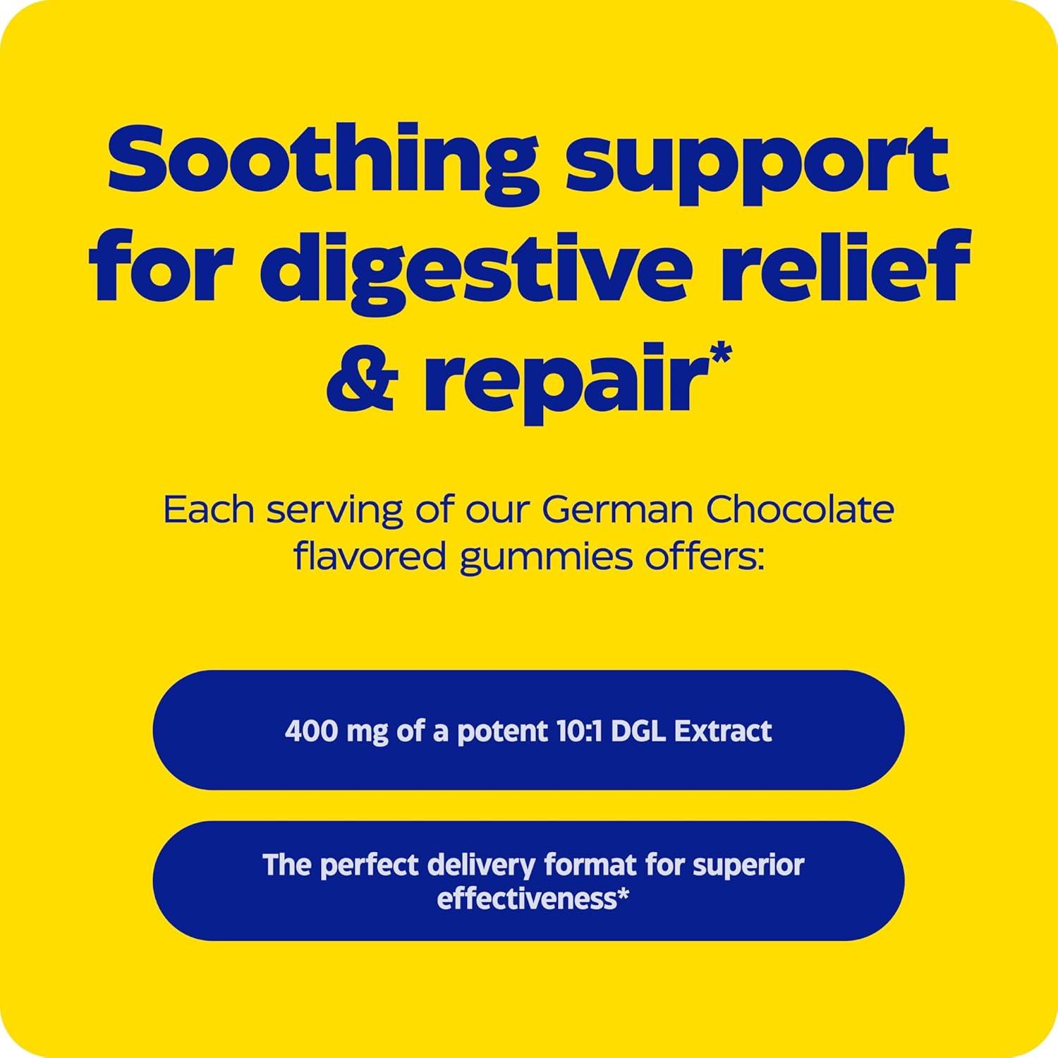 Gominolas Digestivas DGL Enzymedica Chocolate 74 Unidades