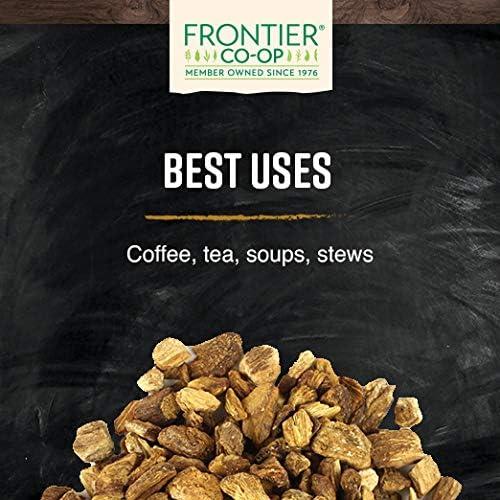 Raíz de Bardana Orgánica Frontier 454g - Sabor Terroso para Té y Sopas