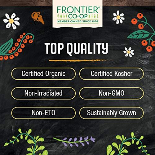 Raíz de Bardana Orgánica Frontier 454g - Sabor Terroso para Té y Sopas