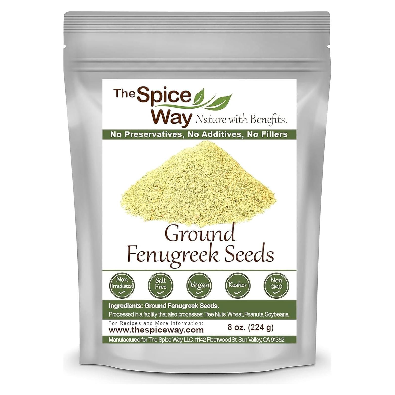 Fenogreco Molido La Forma de Especias 226.8 g - Sazonador Curry