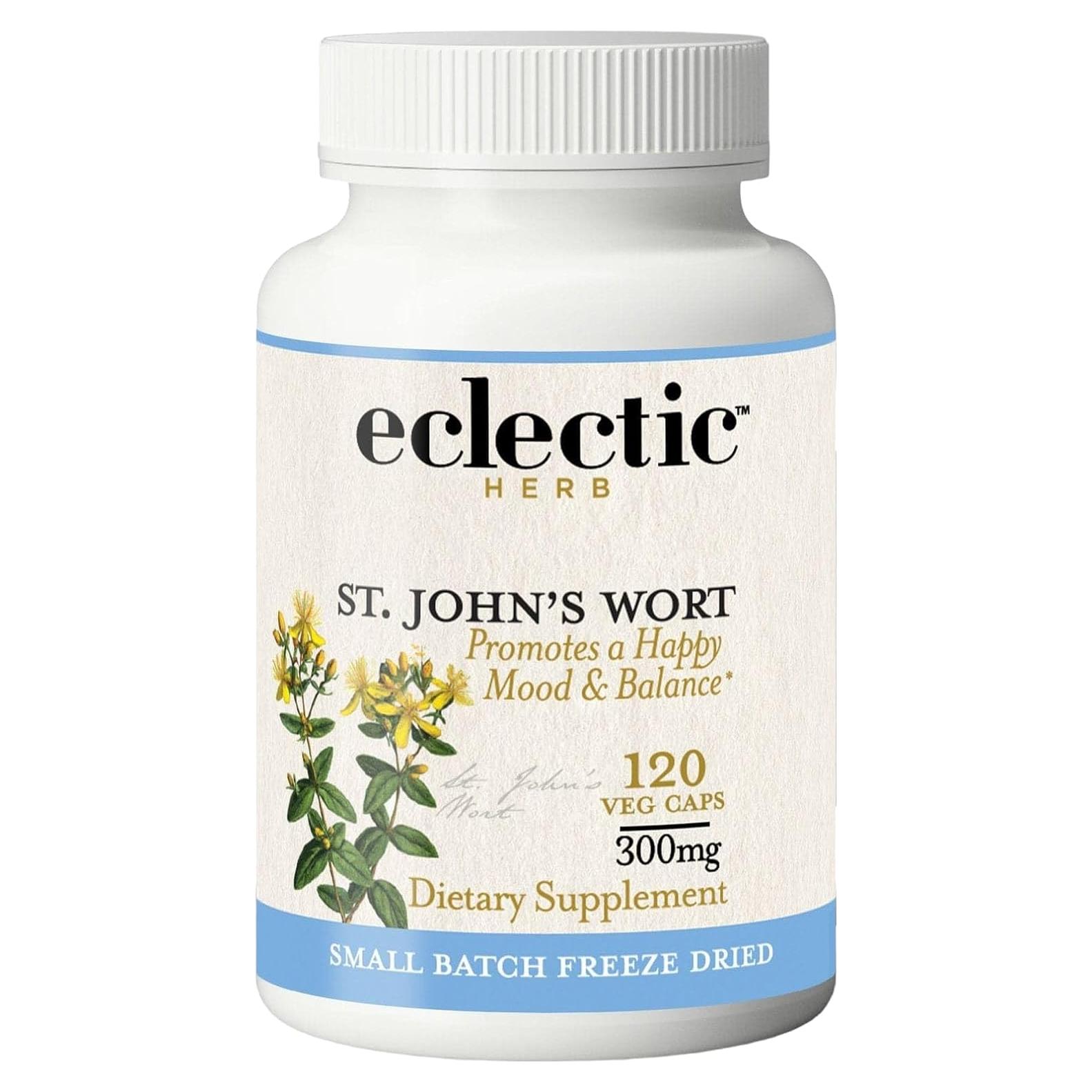 Hierba de San Juan Liofilizada INSTITUTO ECLECTIC 120 Cápsulas