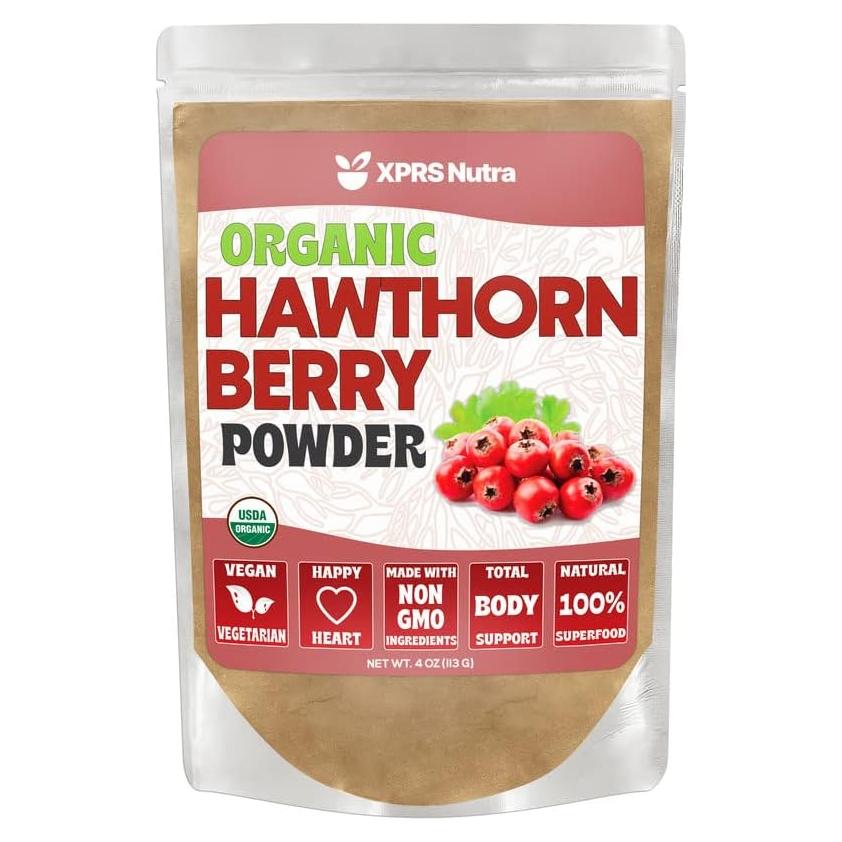 Polvo de Baya de Espino Orgánico XPRS Nutra 113.4g - Suplemento Vegano