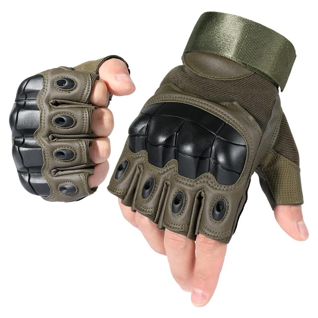 Guantes Tácticos WTACTFUL P10 Negros para Motocicleta