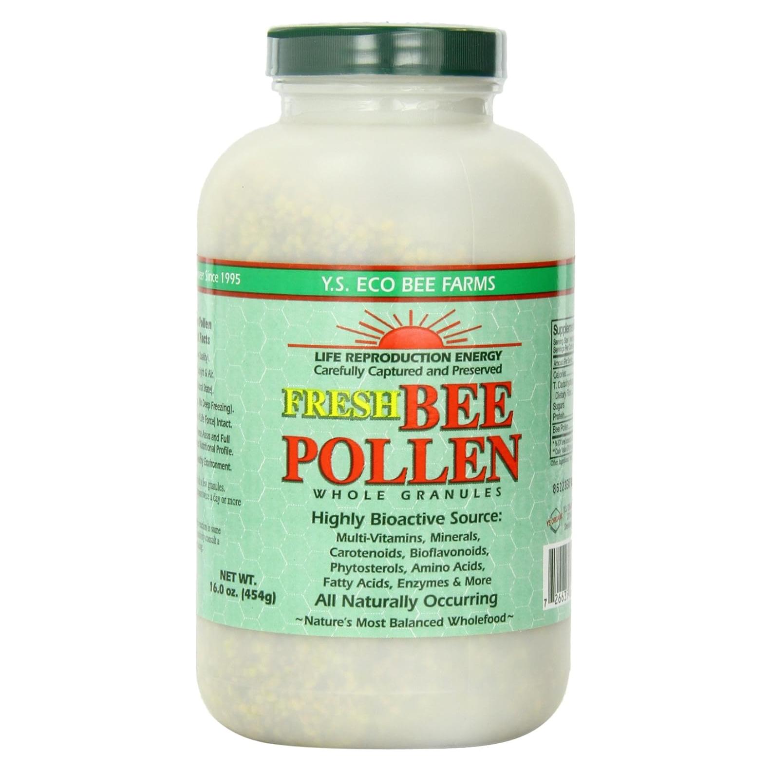 Polen de Abeja Fresco Gránulos Enteros Y.S. Organic 500g