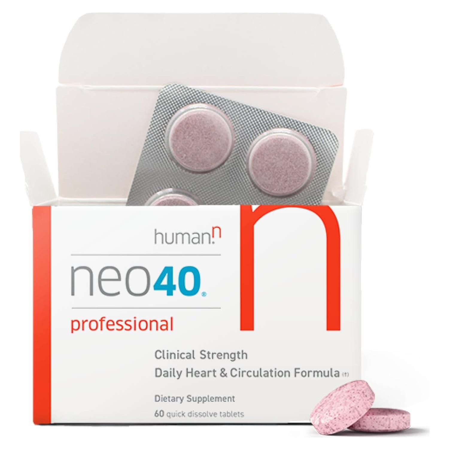 HumanN Neo40 Profesional - Suplemento Cardiovascular 60 Tabletas