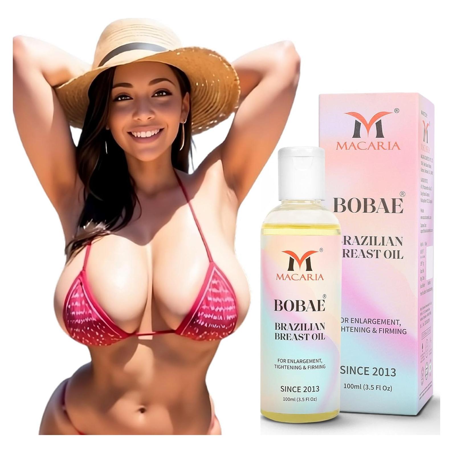 Aceite Brasileño para Senos Bobae - Aumento y Tono 120g