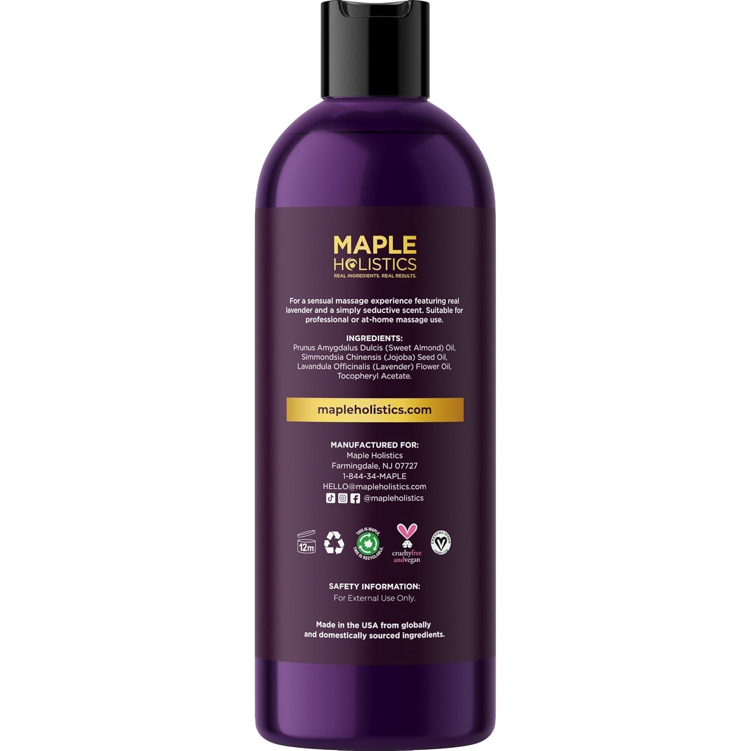 Aceite de Masaje Aromaterapia Lavanda 236.6 ml - Honeydew