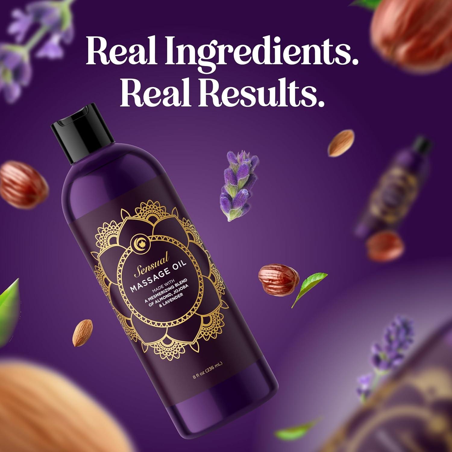 Aceite de Masaje Aromaterapia Lavanda 236.6 ml - Honeydew