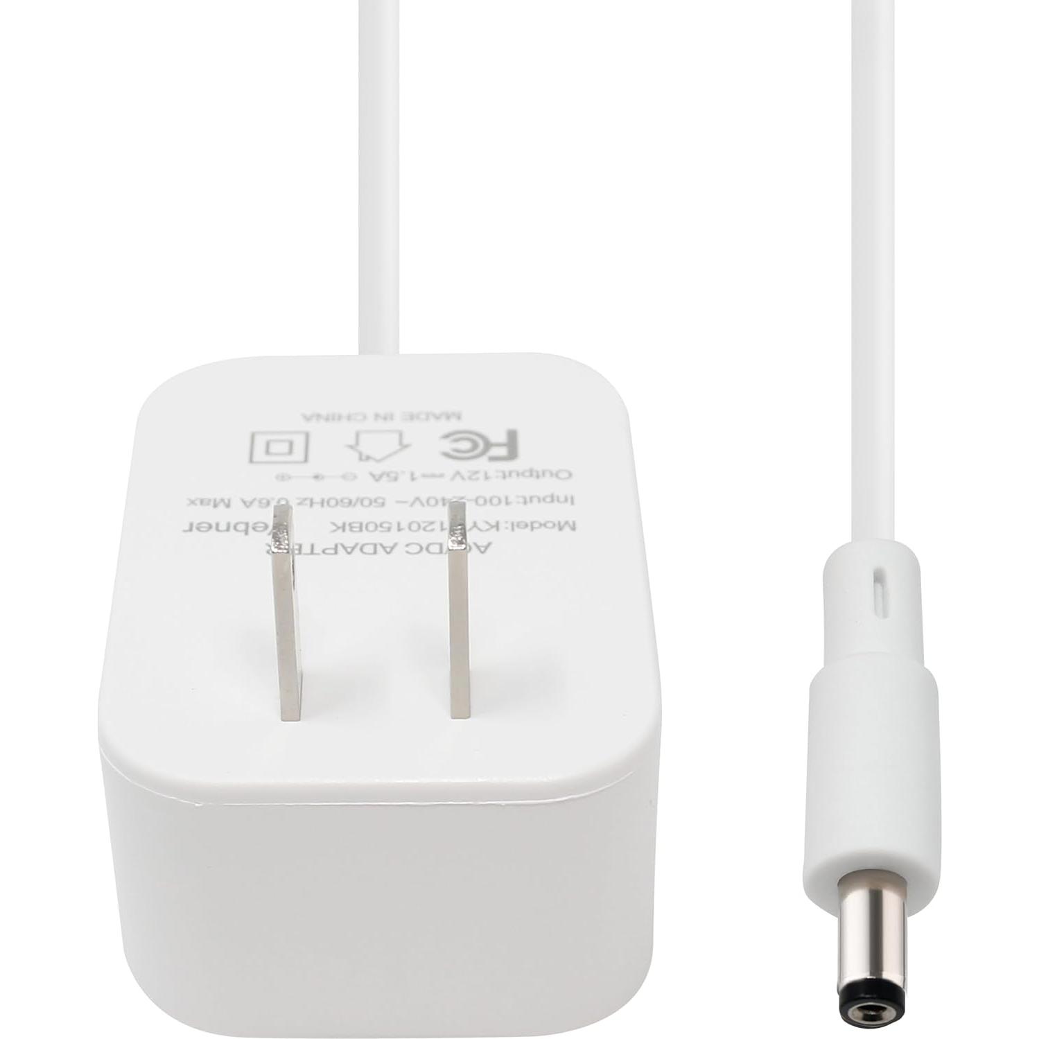 Adaptador de corriente 15W Vebner para Amazon Echo Dot 5m