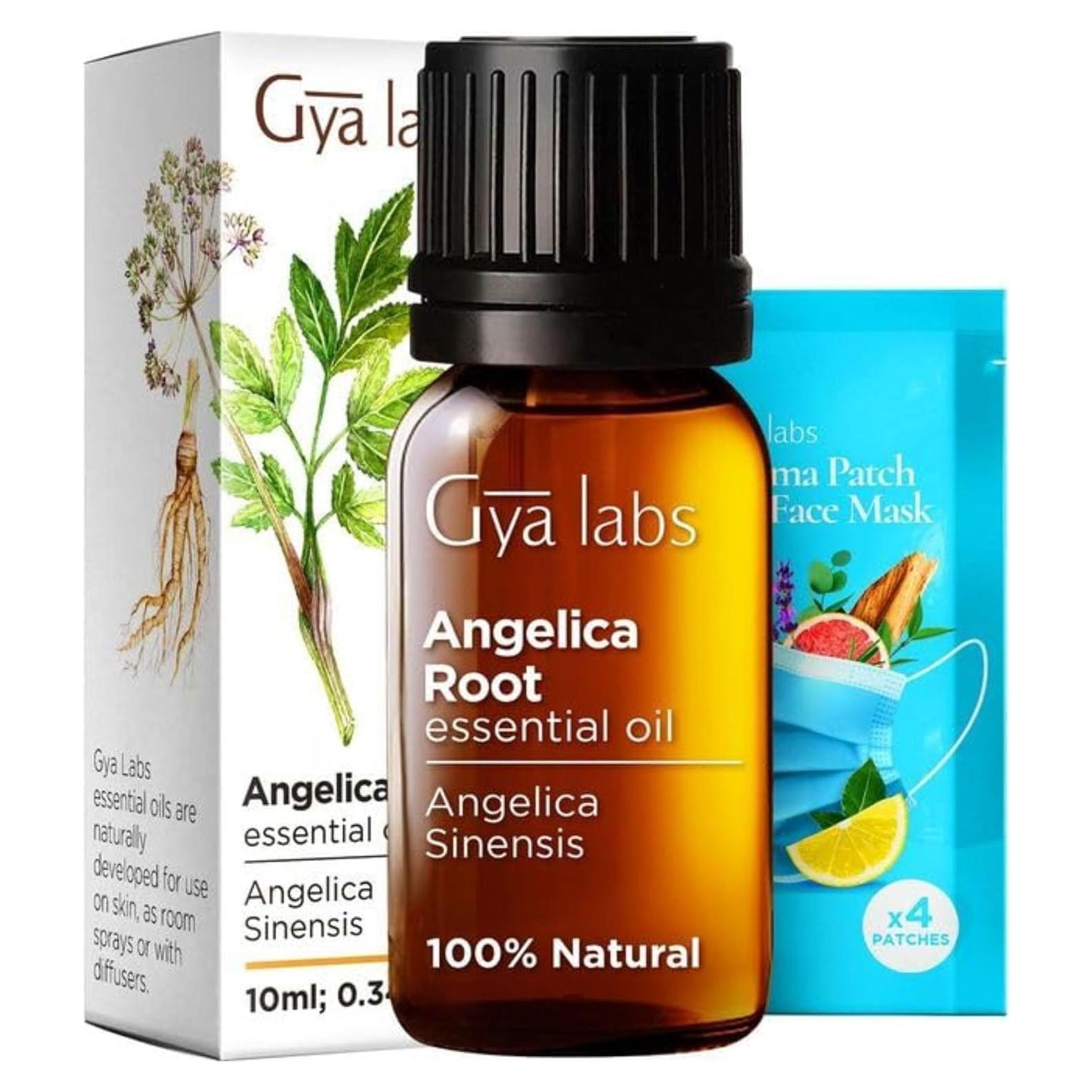 Aceite Esencial de Angélica Gya Labs 10 ml - 100% Natural