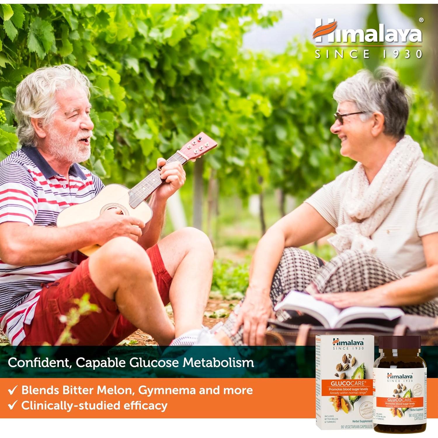 Himalaya GlucoCare 90 Cápsulas - Soporte Herbal Glucosa