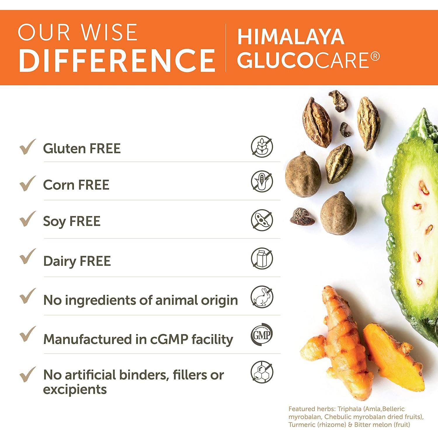 Himalaya GlucoCare 90 Cápsulas - Soporte Herbal Glucosa