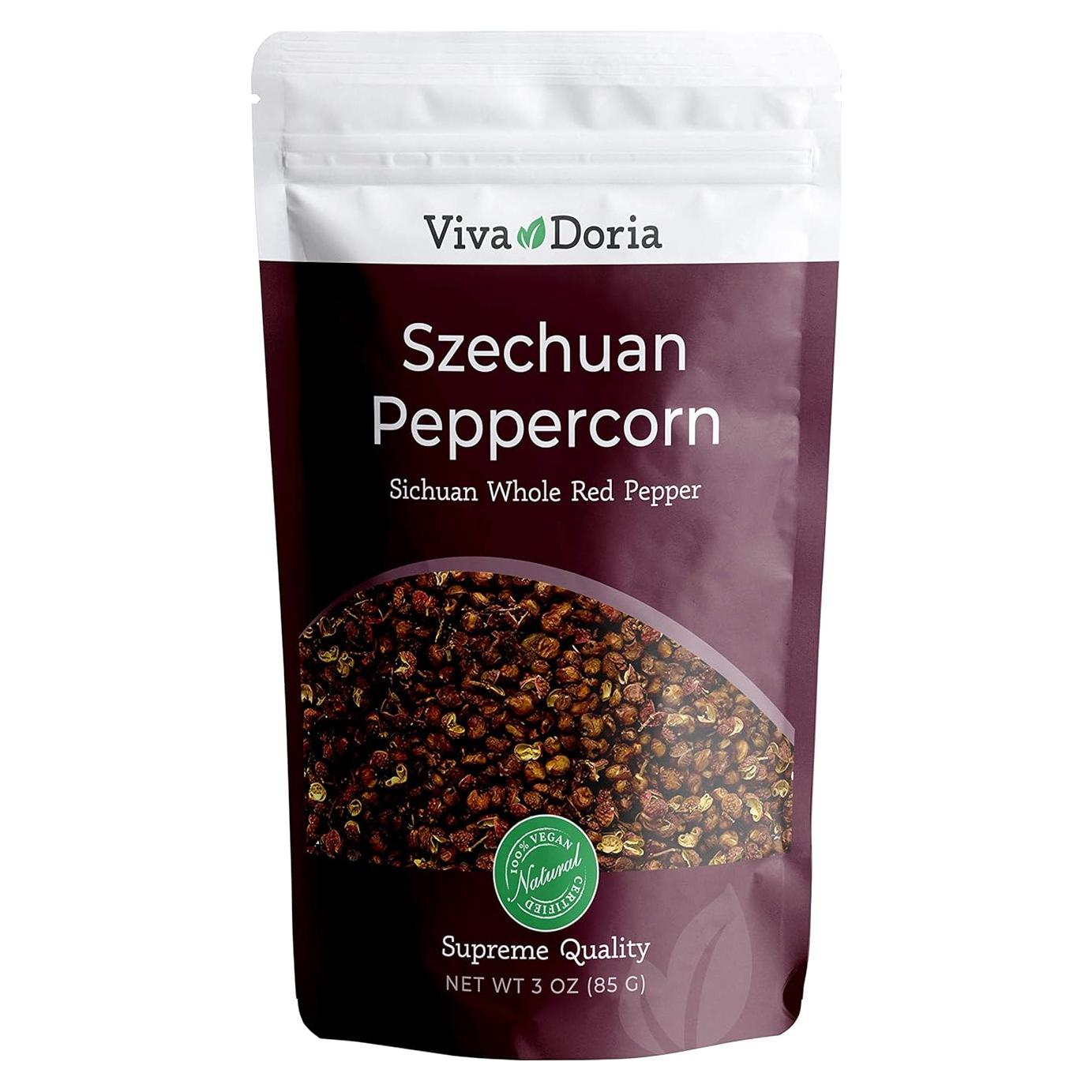Pimienta Szechuan Roja Viva Doria 85 g - Especia China Entera