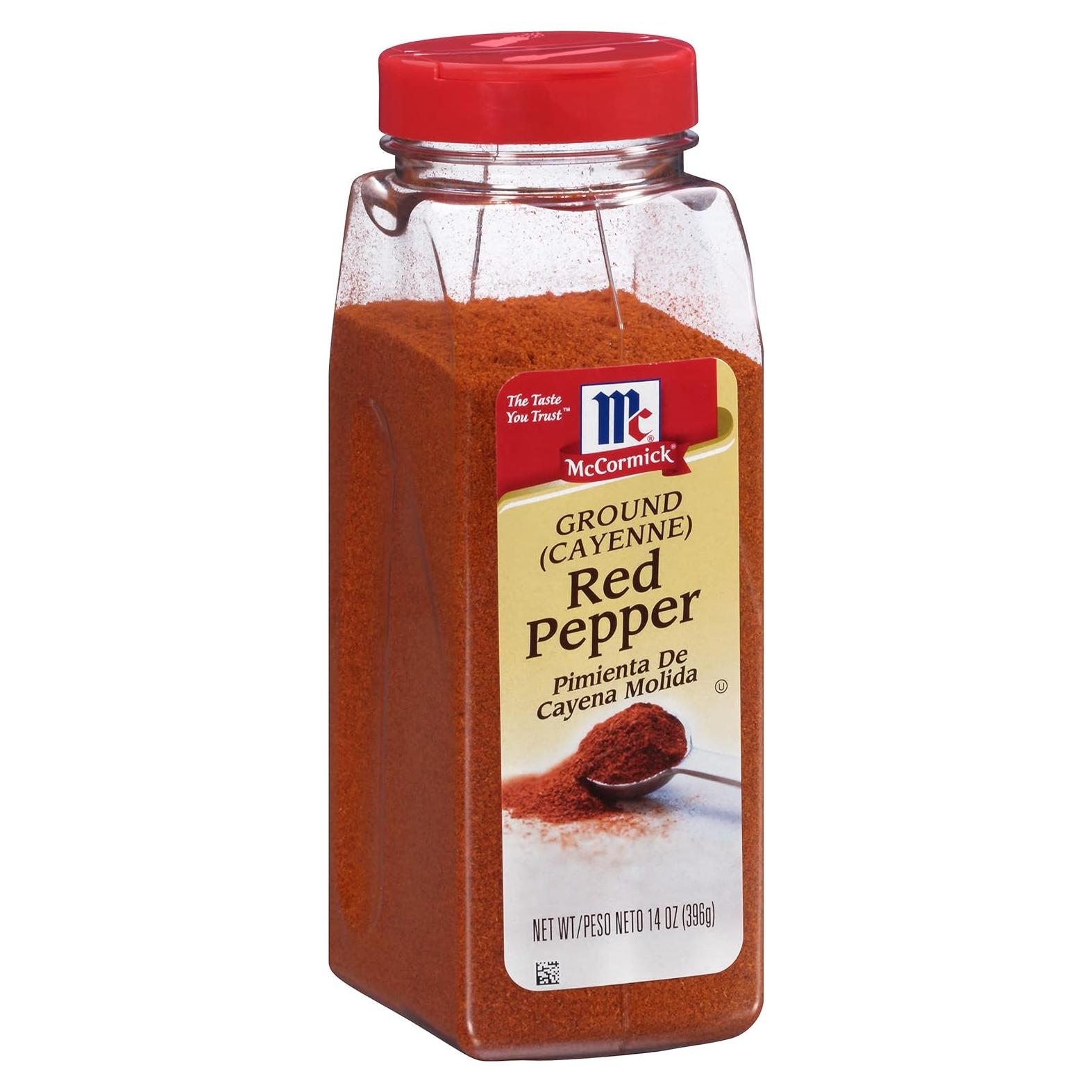 Pimienta Roja Cayena Molida McCormick 396 g - Sabor Picante