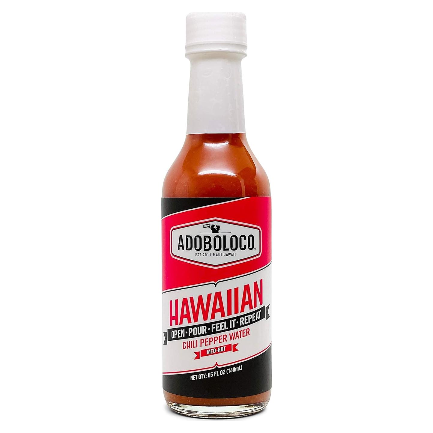 Salsa Picante Adoboloco Agua de Chile Hawaiano 148ml - Calor Medio