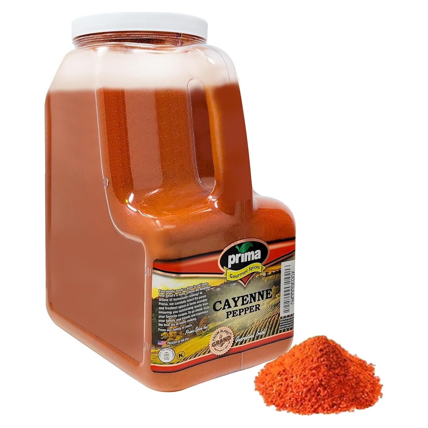 Pimiento Cayena Picante en Polvo Prima Spice 2.27 kg 60,000 SHU
