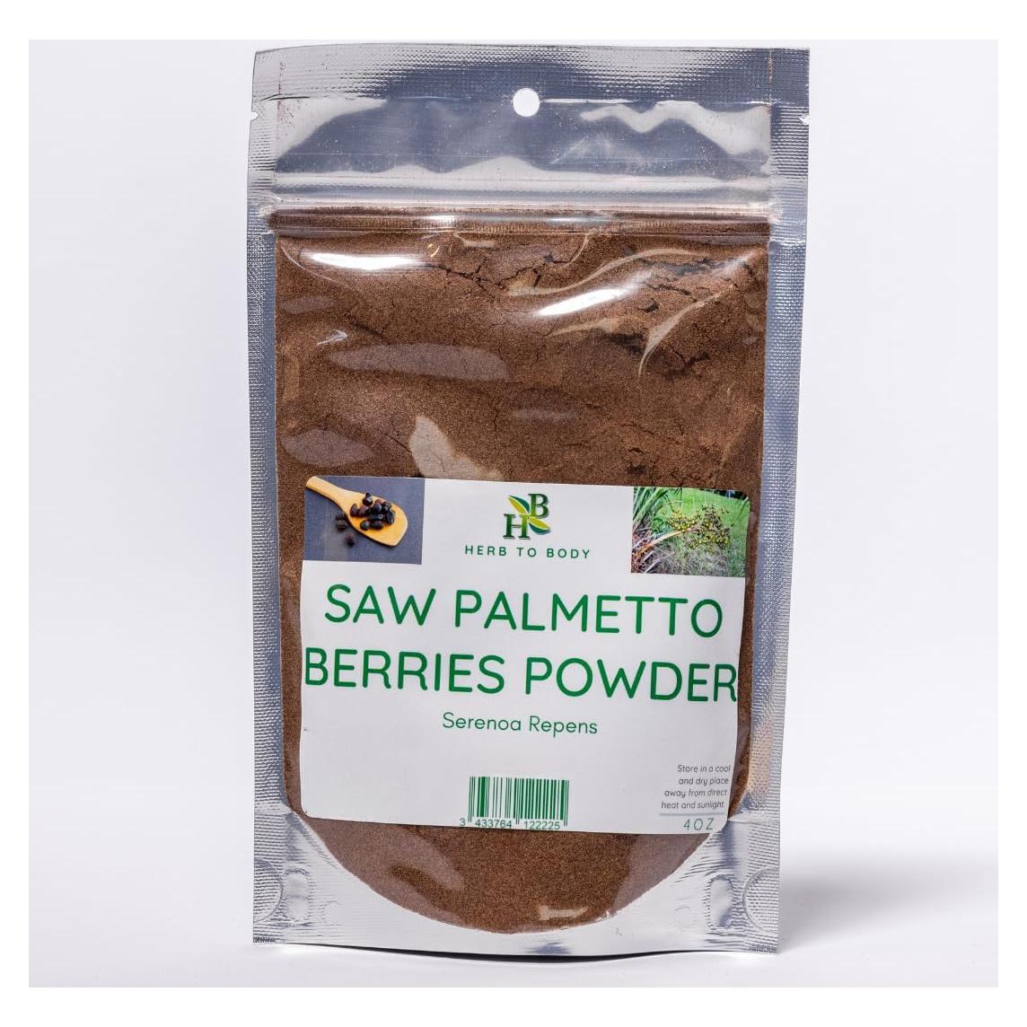 Polvo de Berries de Saw Palmetto Herb To Body 113.4g