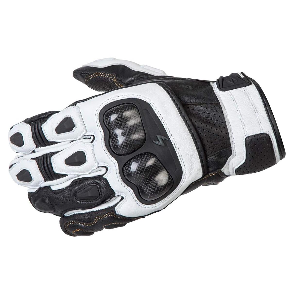 Guantes ScorpionExo SGS MK II Cuero 3X Grande Blanco