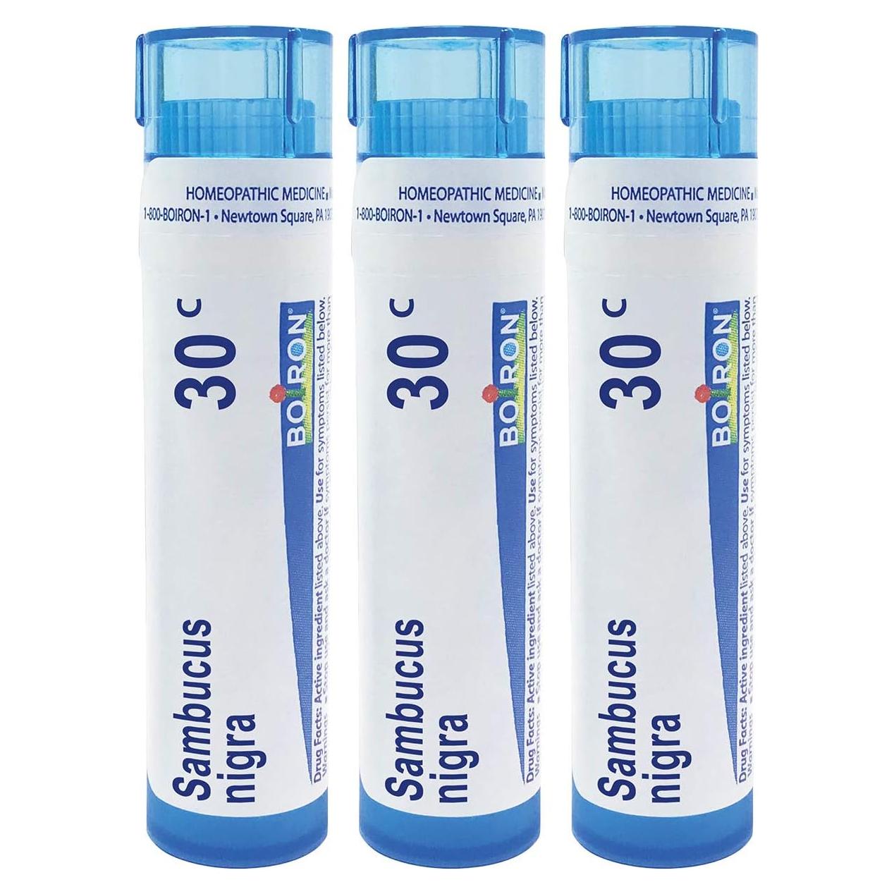 Boiron Sambucus Nigra 30c - Medicina Homeopática para Ronquera