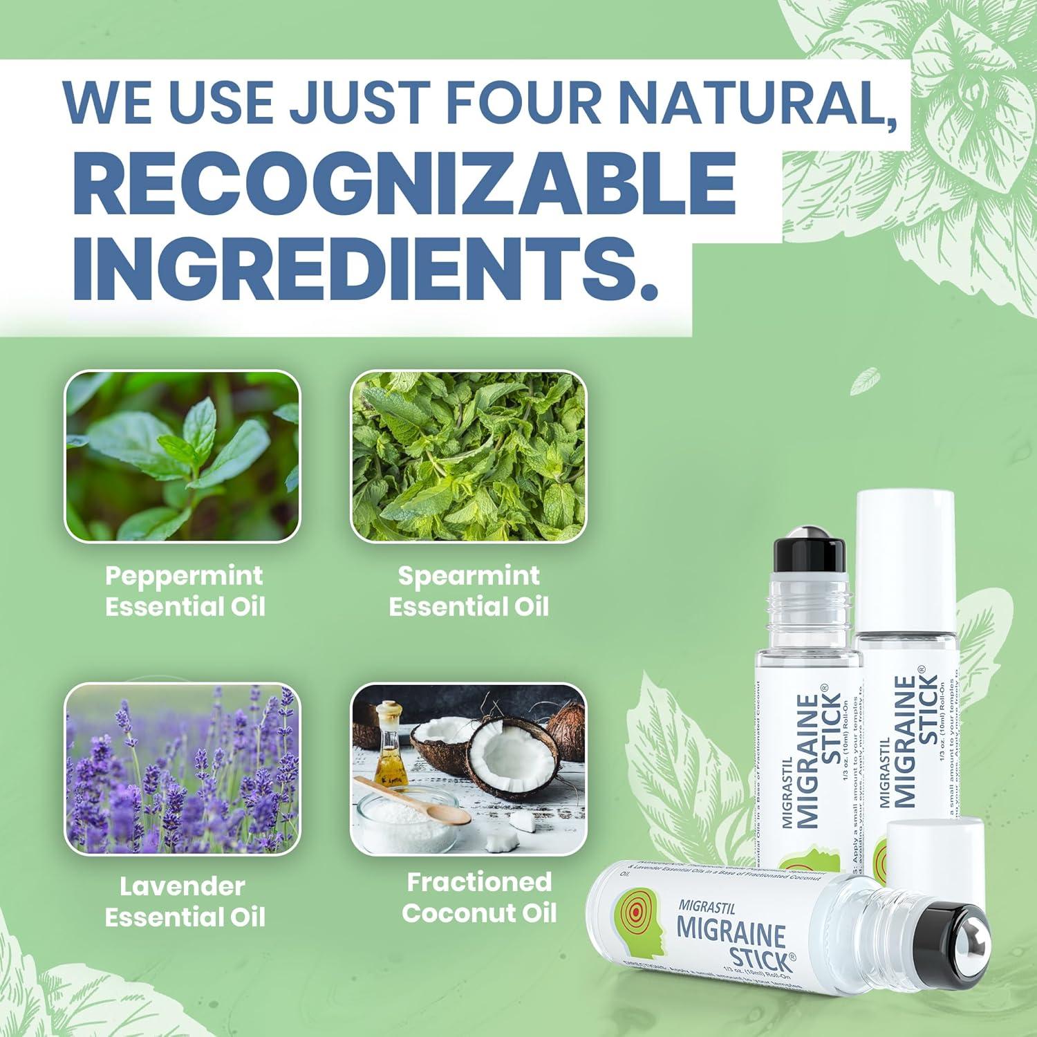 Stick para Migraña Migrastil - Alivio Rápido con Aceites Esenciales