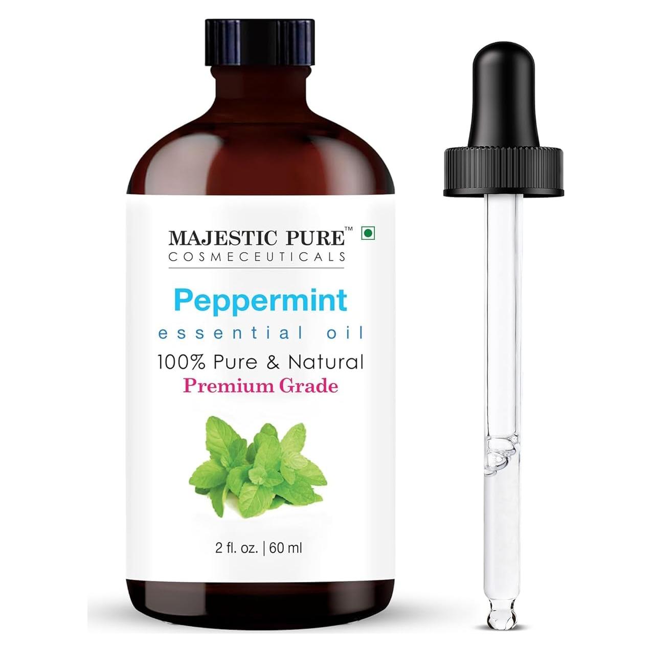 Aceite Esencial de Menta 100% Puro Majestic Pure 59 ml