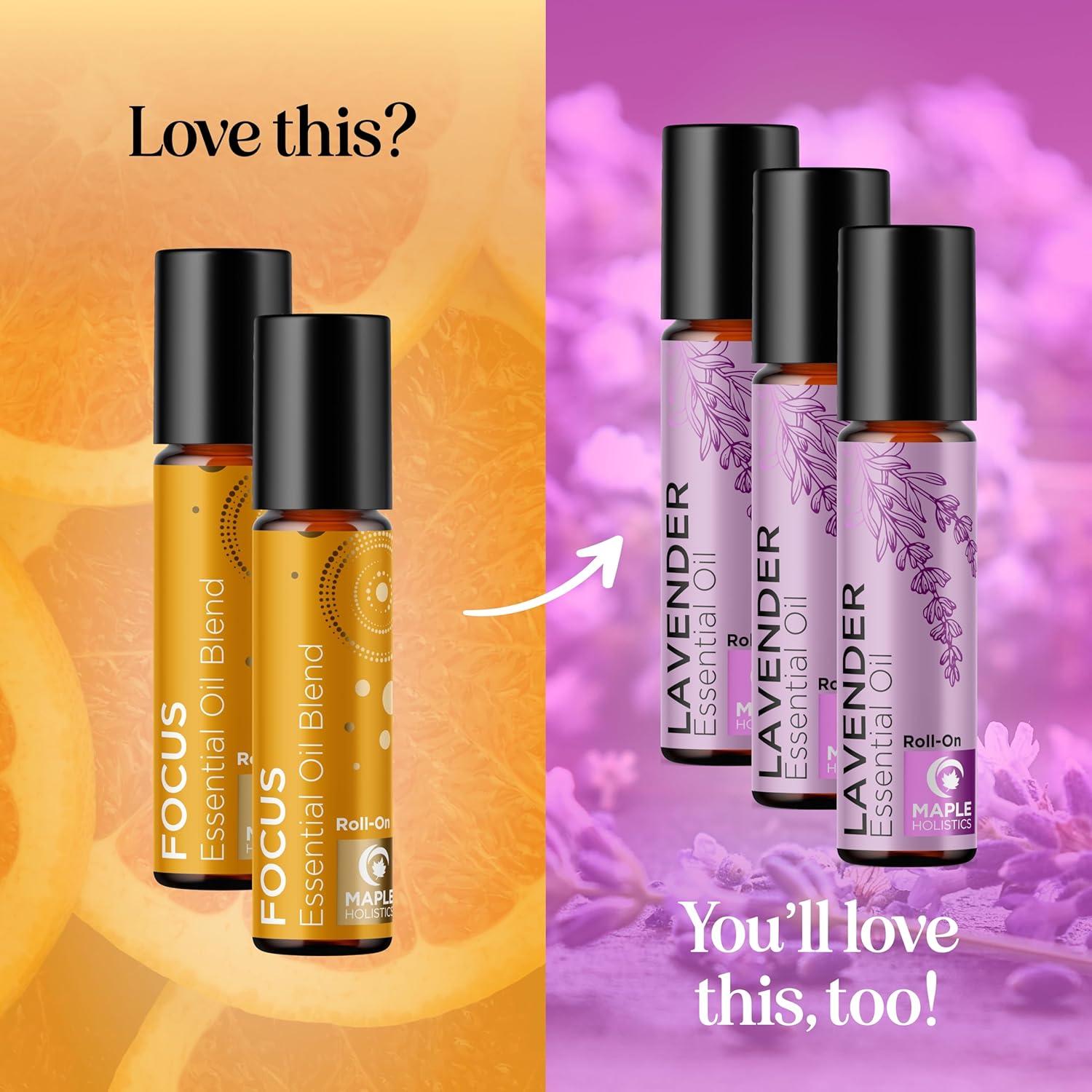 Roll On de Aceite Esencial Focus Maple Holistics - 9.86 ml x2