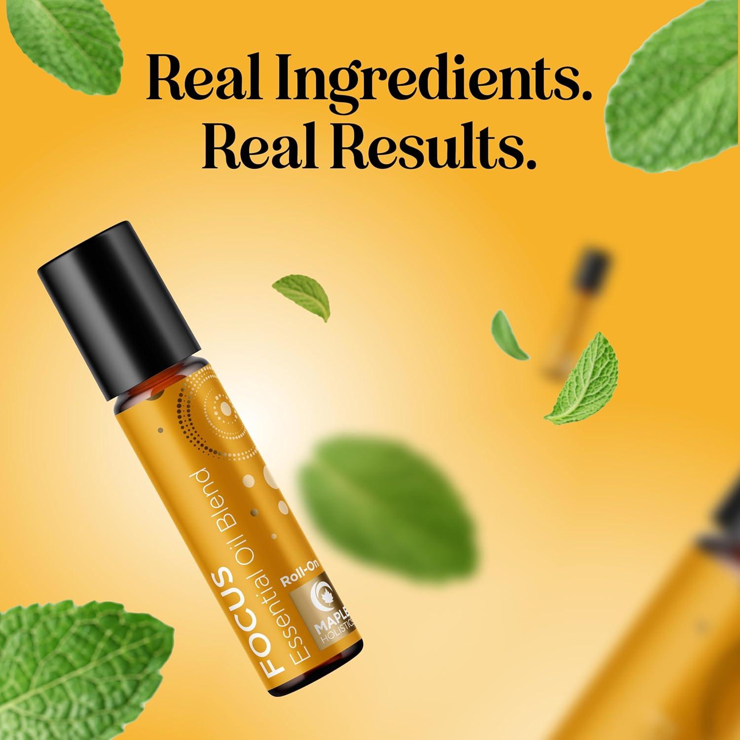 Roll On de Aceite Esencial Focus Maple Holistics - 9.86 ml x2