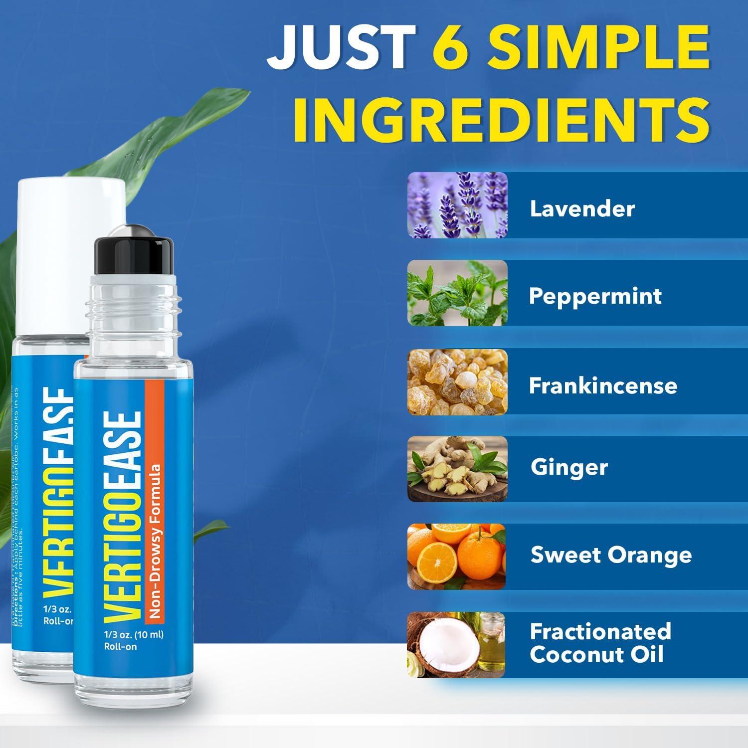 Roll-On Alivio de Vértigo Básico Vigor 10ml - Aceites Esenciales