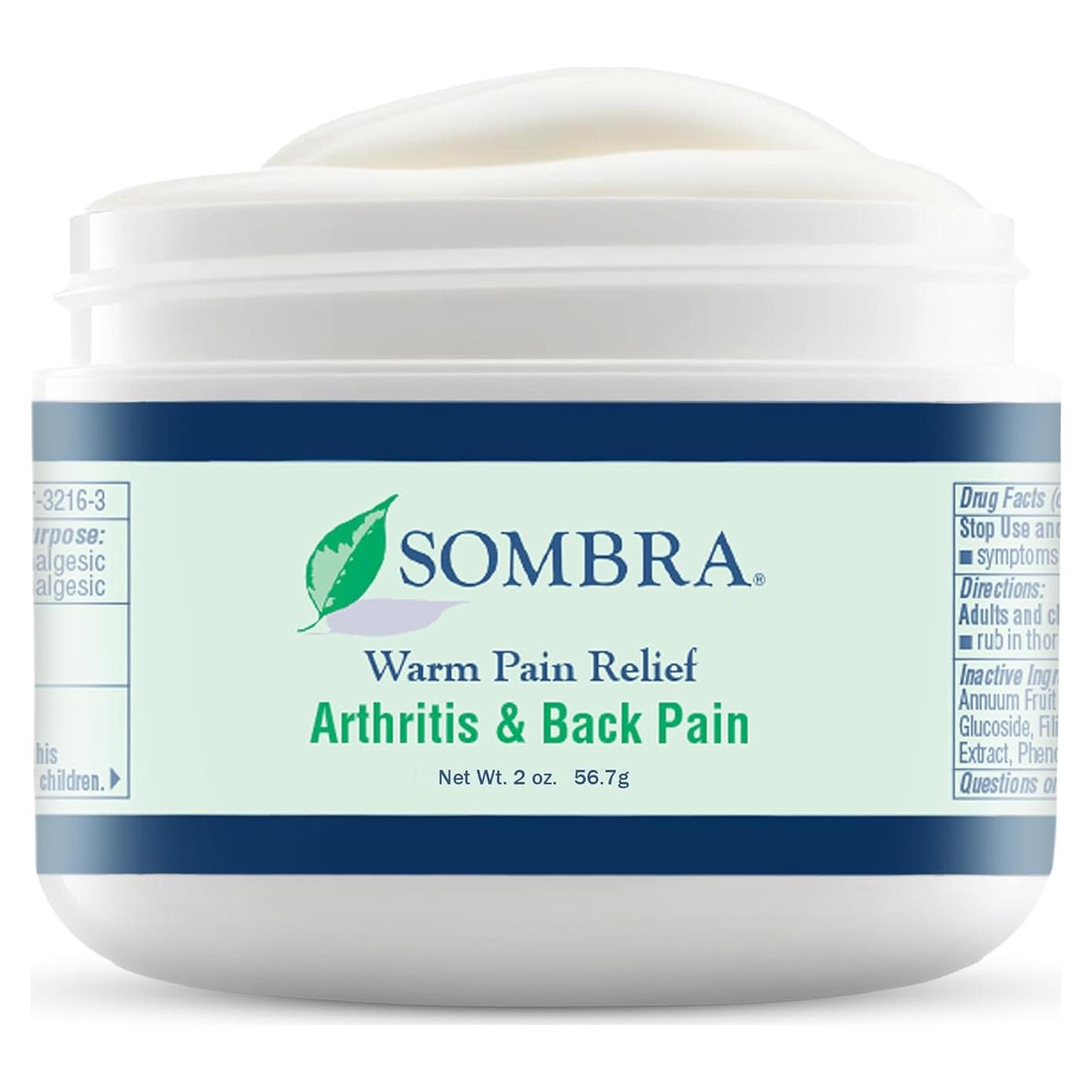 Sombra Gel Alivio Térmico 56.7g - Artritis y Dolor Muscular
