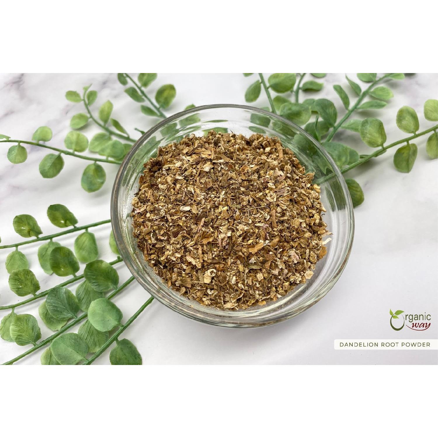 Polvo de Raíz de Diente de León Orgánico 226.8 g - Organic Way