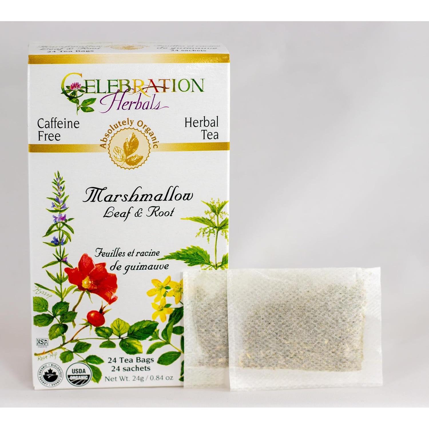 Té de Malvavisco Orgánico Celebración Herbals 24 Bolsas 0.02 kg