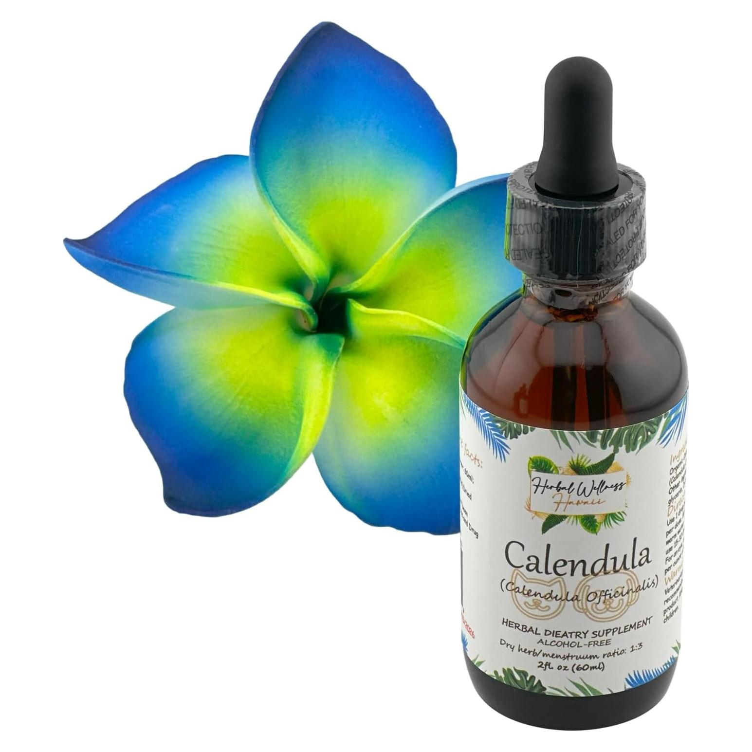 Extracto Líquido de Caléndula Veterinaria Orgánico 60 ml