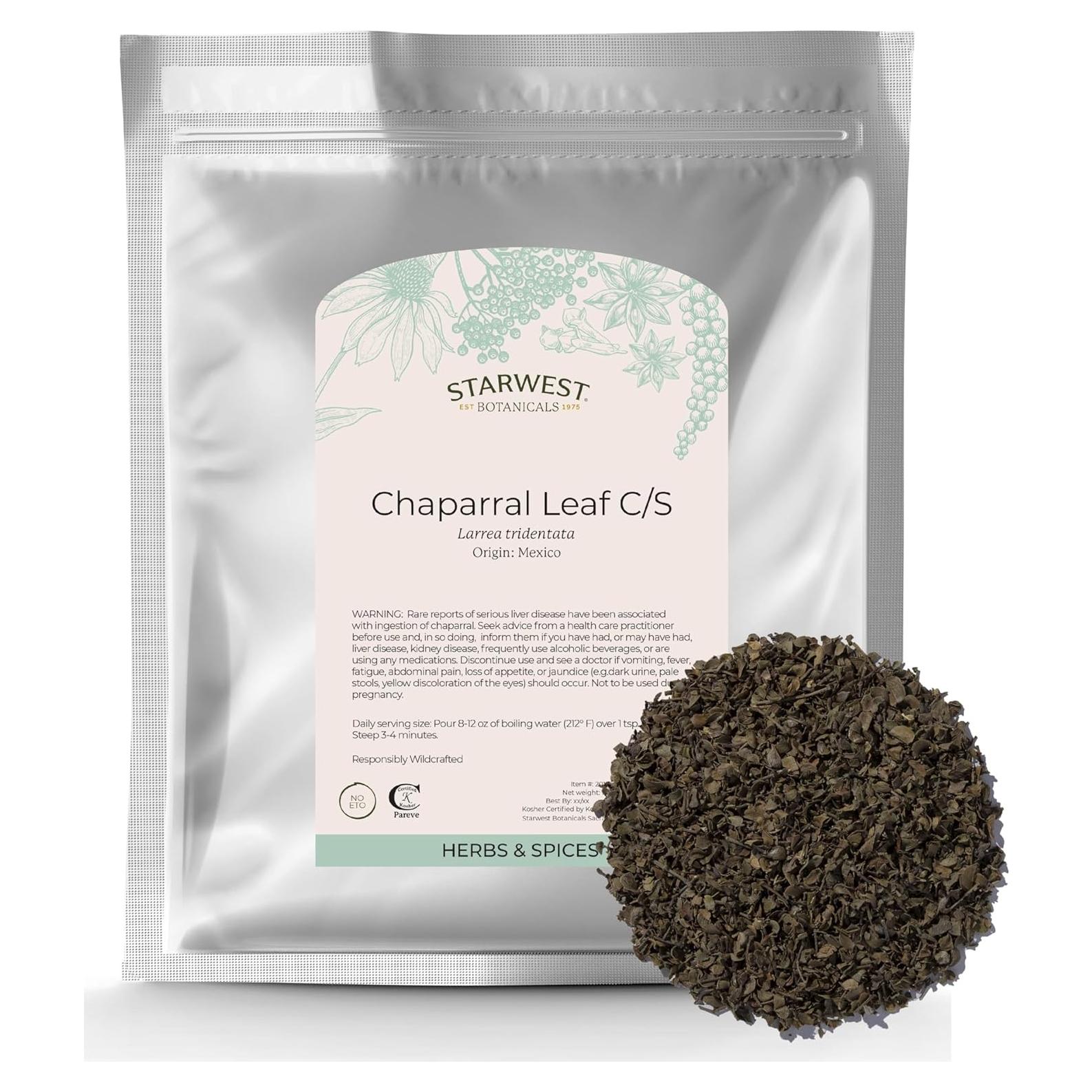 Hojas de Chaparral Silvestre Starwest Botanicals 0.45 kg