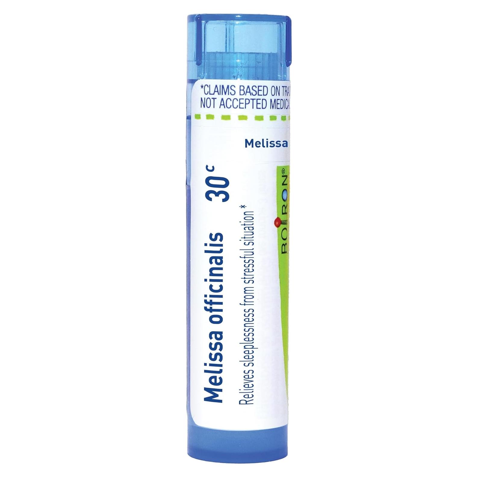 Boiron Melissa Officinalis 30C Homeopatía Insomnio 80 Gránulos