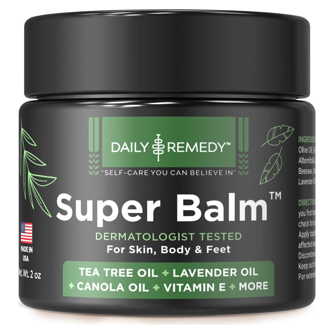 Bálsamo Super Fuerte Daily Remedy 45g - Crema para Piel y Uñas